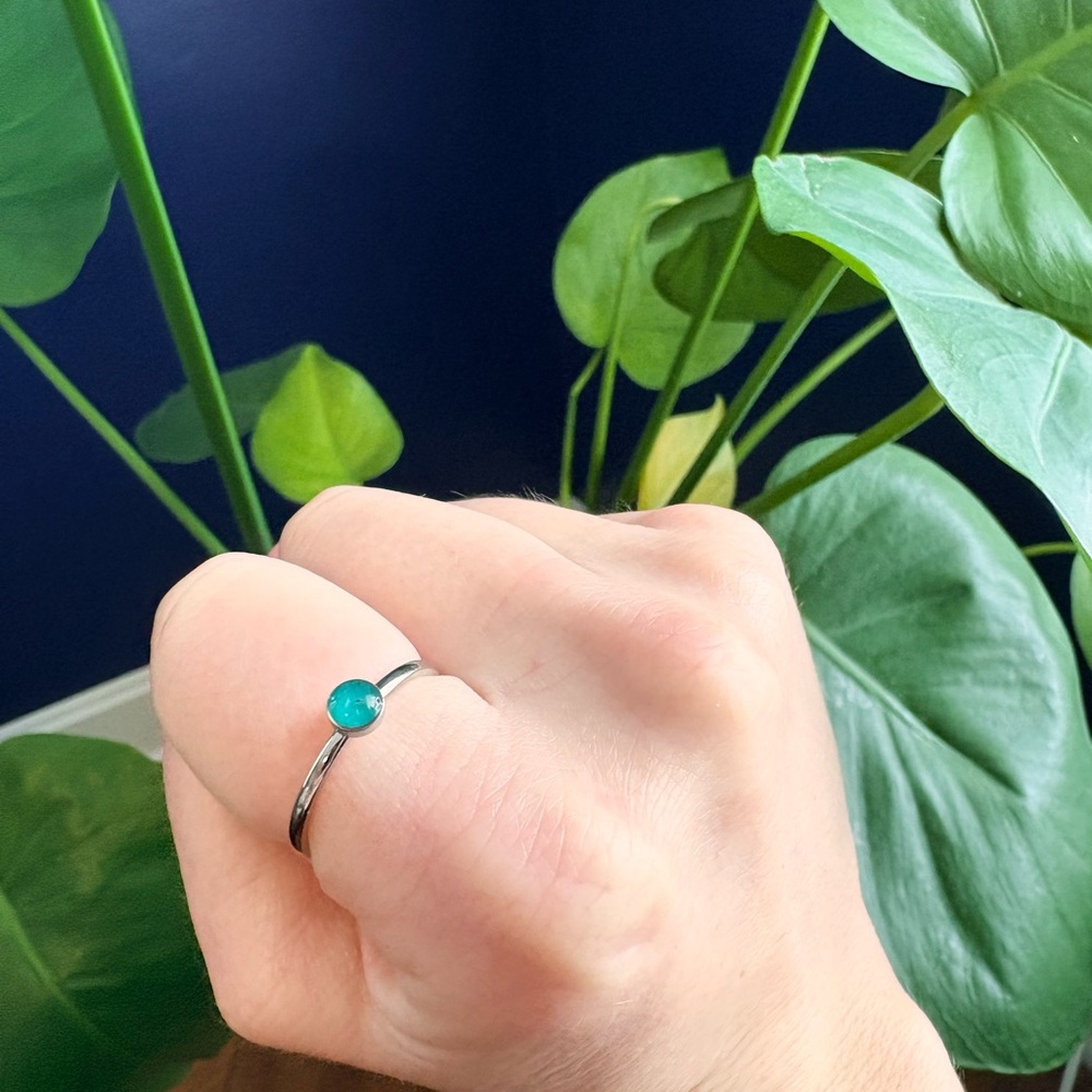Ring with Turquoise Stone